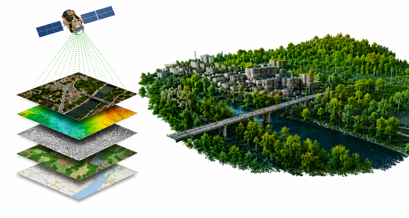 Process large amounts of LiDar data sets.